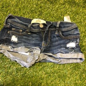 Hollister jean shorts